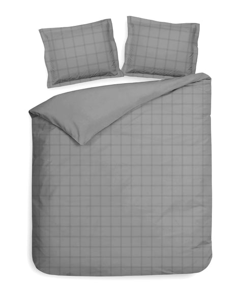 Dekbedovertrek Diamante - Grijs De Beddenstunt