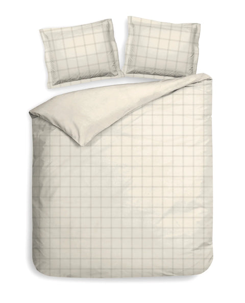 Dekbedovertrek Diamante - Off-White De Beddenstunt