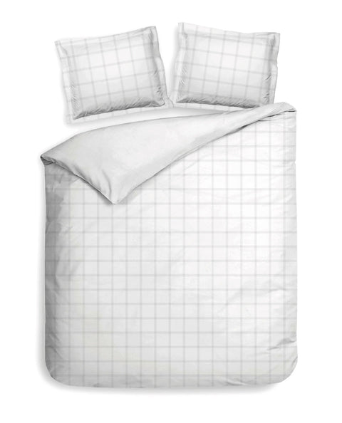 Dekbedovertrek Diamante - Wit De Beddenstunt