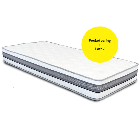 San - Matras Pocketvering + Latex De Beddenstunt
